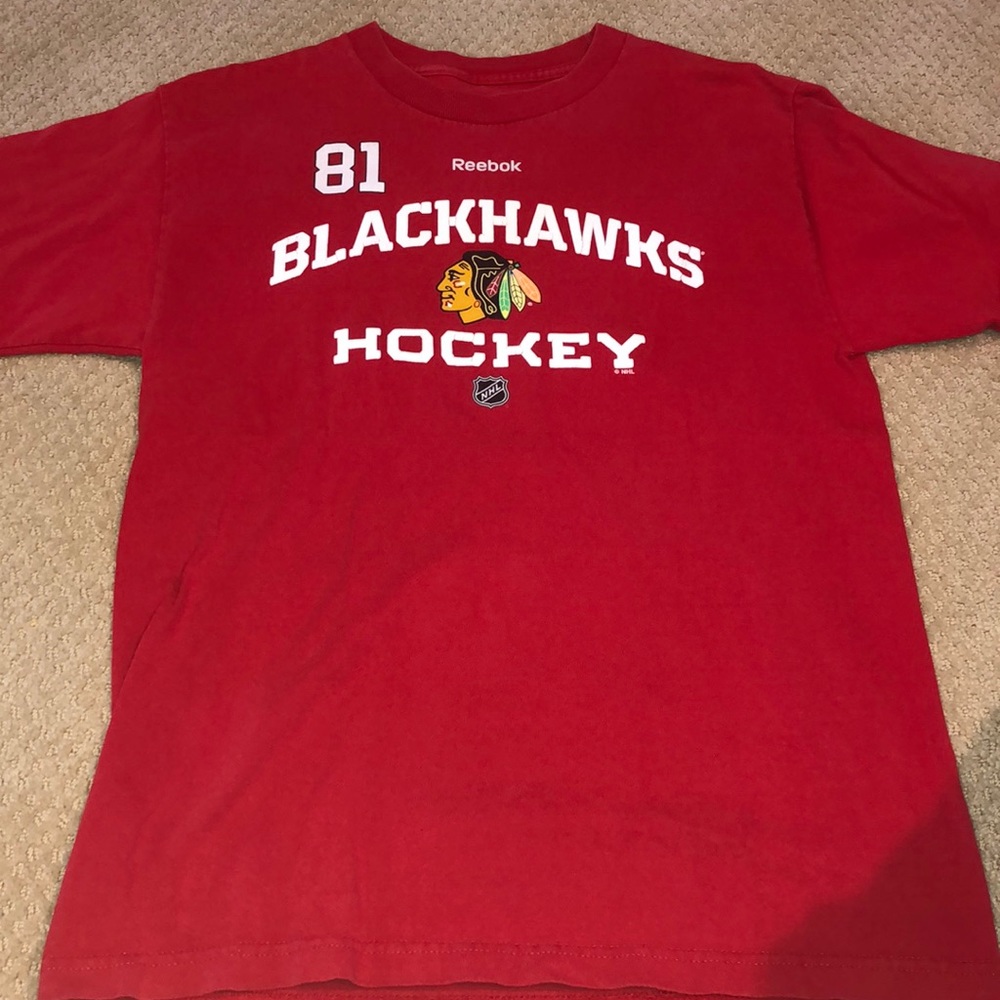 Reebok Chicago Blackhawks jersey tee